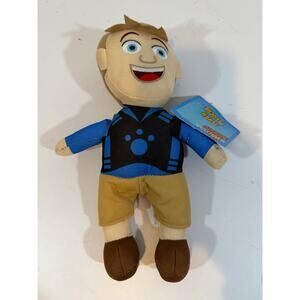 PBS Wild Kratts Chris Power Suits 9'' Plushie Set NWT